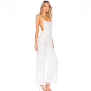 NBD Prosecco Jumpsuit in Ivory